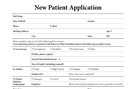 RTPF-NewPatientApplication